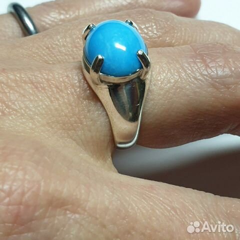 Серебряное кольцо с бирюзой