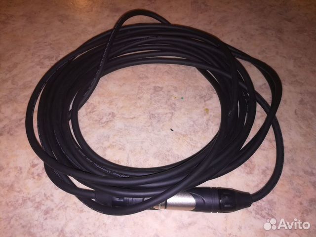 Кабеля микрофонные инструментальные