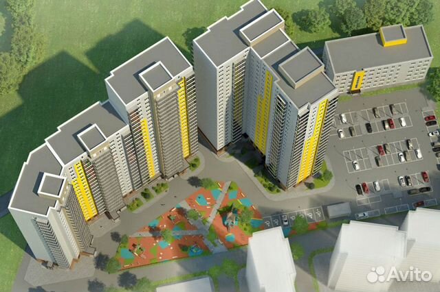 3-к квартира, 73.2 м², 3/24 эт.