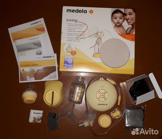 Молокоотсос Medela Swing+ Соска Calma