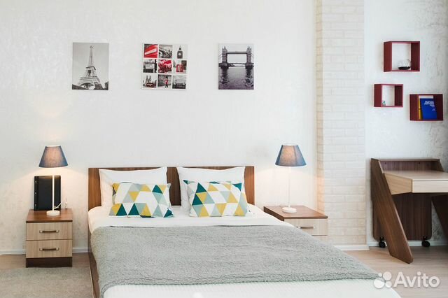 

Квартира-студия, 33 м², 2 кровати
