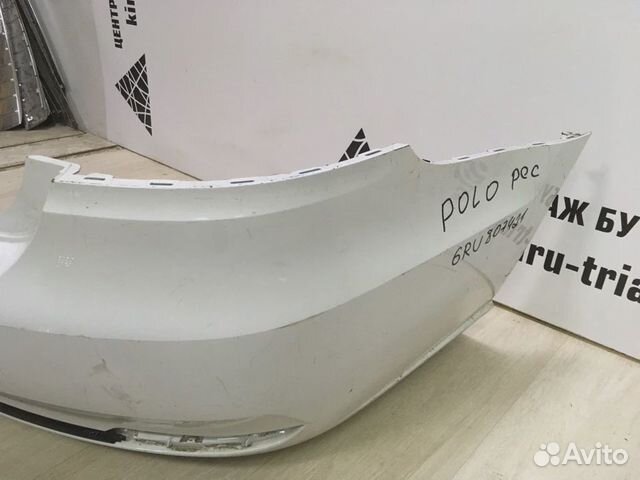 Бампер задний Volkswagen Polo 5 рестайлинг Поло 5 Бампер задний Volkswagen Polo 5 рестайлинг Поло 5