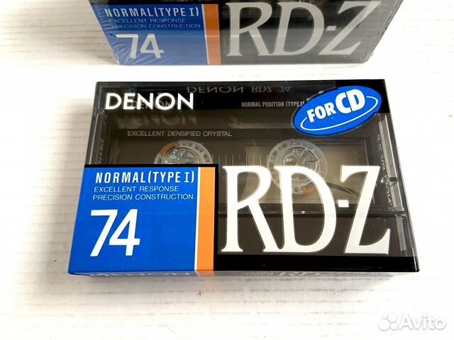Аудиокассеты кассеты Denon RD-Z 74 - 1989 г