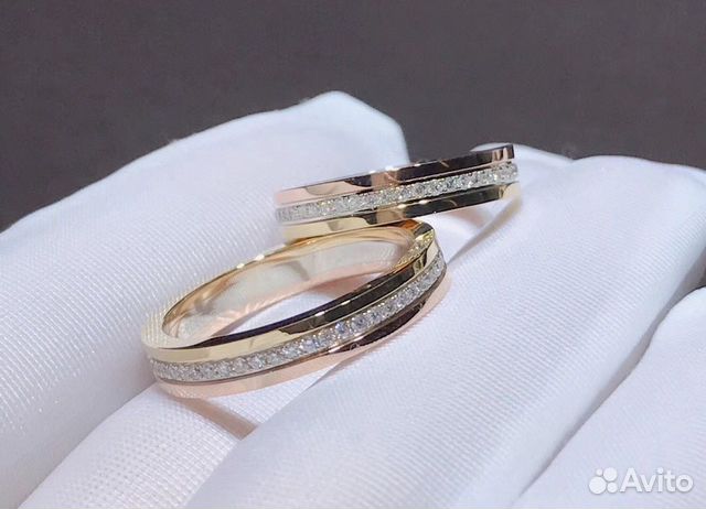 Золотые обручальные кольца