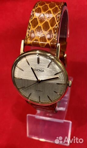 Часы Sekonda aka Poljot de luxe СССР AU Часы Sekonda aka Poljot de luxe СССР AU