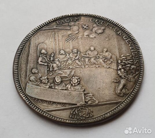 1 талер Папа Римский Иннокентий XII (1691-1700гг.) 1 талер Папа Римский Иннокентий XII (1691-1700гг.)