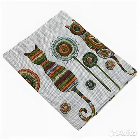 Скатерть «Кошки» 150-220см Скатерть «Кошки» 150-220см