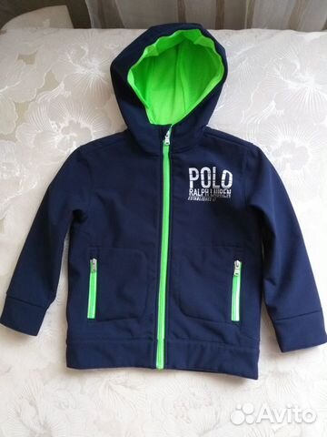 Спортивная кофта на флисе Ralph Lauren оригинал 5
