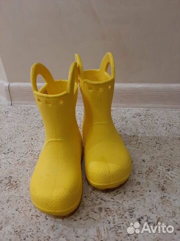 Детские сапоги Crocs C8 (размер 25-26)