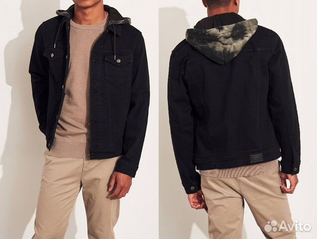 Джинсовая куртка Hollister оригинал 50-52 Джинсовая куртка Hollister оригинал 50-52