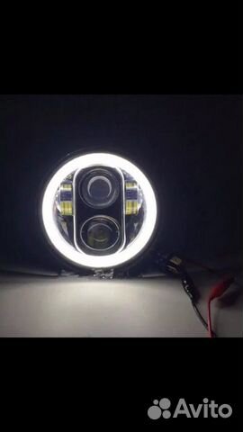 Led фара Dot sae E9 на Ниву