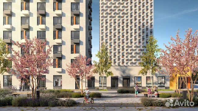 Студия, 19.9 м², 10/32 эт. Студия, 19.9 м², 10/32 эт.