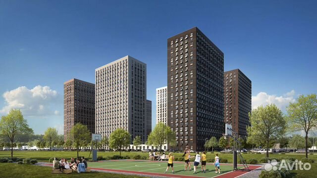 1-к квартира, 37.7 м², 8/25 эт.