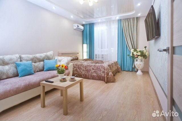 

1-к. квартира, 39 м², 2 кровати