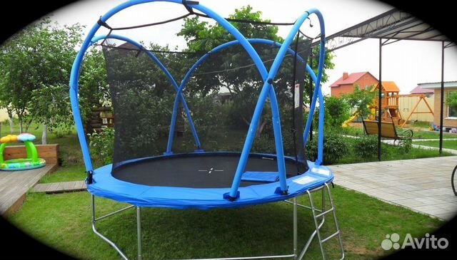 Батут 244 см. для дачи - для детей