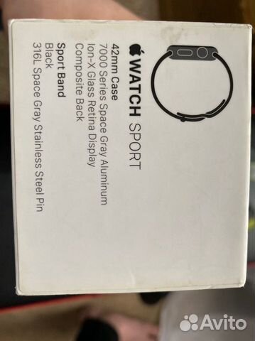 Часы Apple Watch Sport 7000 Series Space Black Часы Apple Watch Sport 7000 Series Space Black