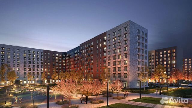 1-к квартира, 36.4 м², 8/9 эт.
