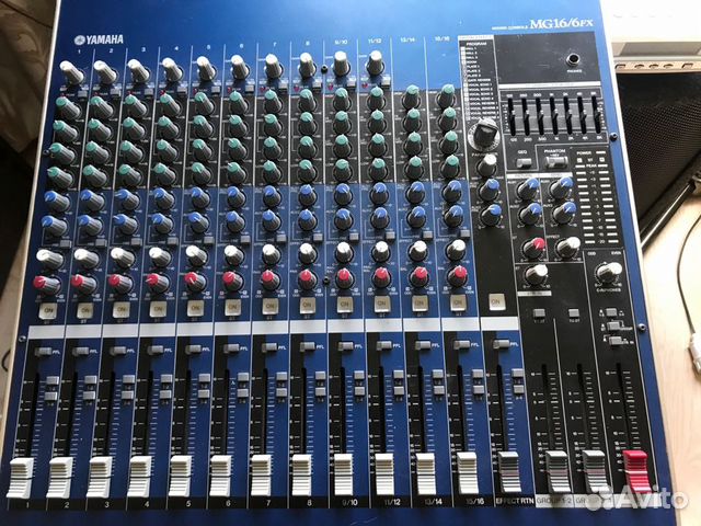 Yamaha пульт микшерный 166 FX Yamaha пульт микшерный 166 FX
