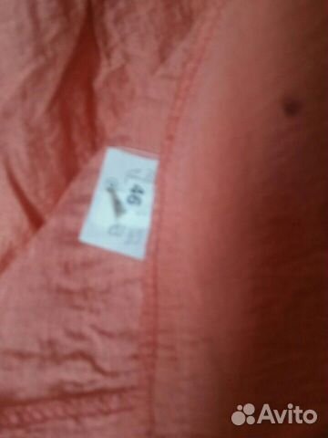 Нежно персиковый летний брючный костюм.Фабричный Нежно персиковый летний брючный костюм.Фабричный