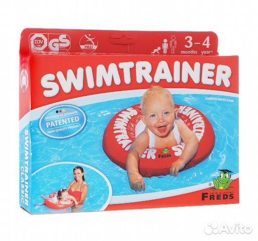 Круг для плавания swimtrainer 3 мес - 4 года