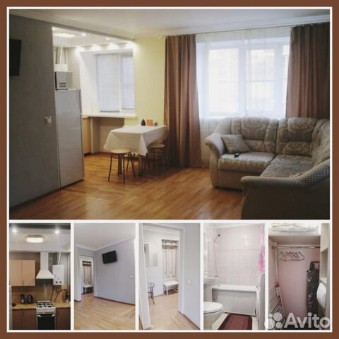 

Квартира-студия, 35 м², 2 кровати