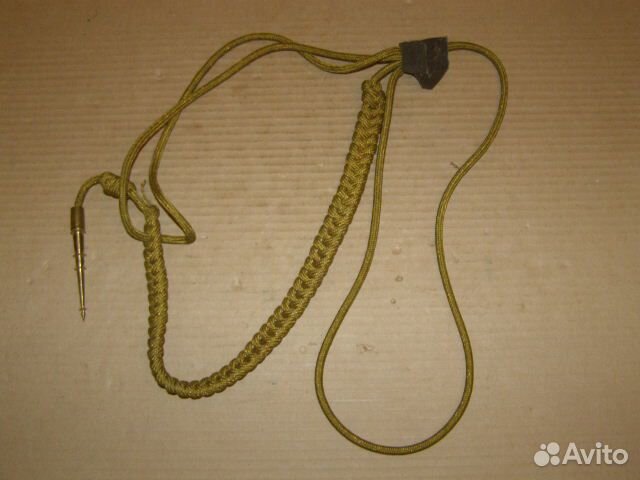 Аксельбант. СССР. Металлизированный галун Аксельбант. СССР. Металлизированный галун