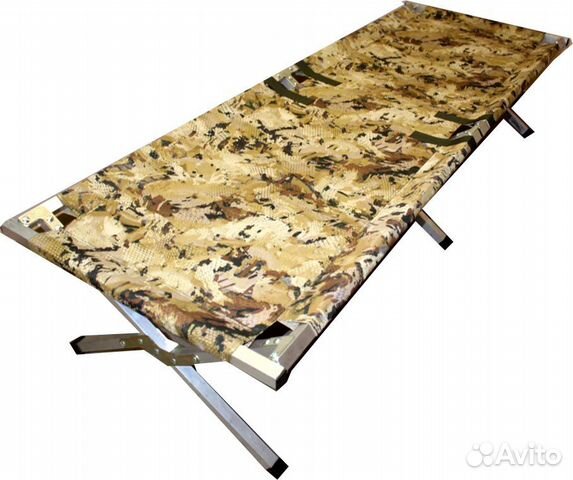 Раскладушка Медведь 190 см до 400 кг