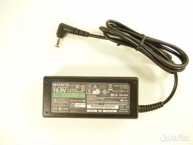 Новый блок питания Sony 65W 19.5V 3.33A (6.5x4.4)