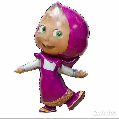 Воздушный шар из фольги Маша 102*66см