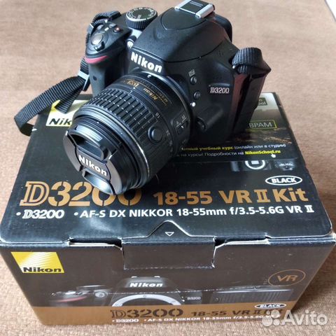 Зеркальный фотоаппарат Nikon D3200