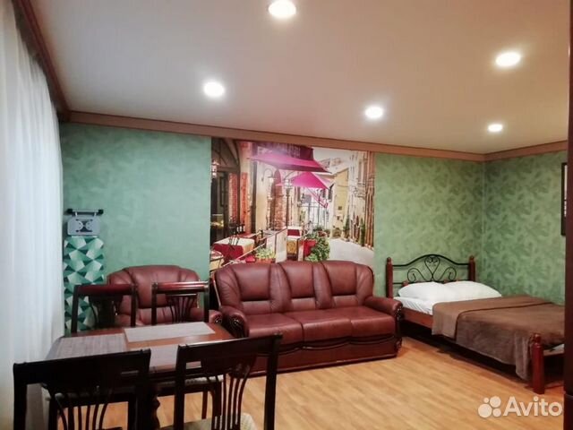 

Квартира-студия, 30 м², 2 кровати