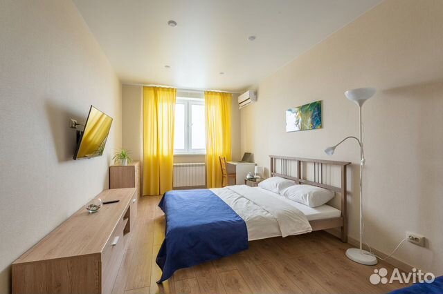 

1-к. квартира, 39 м², 2 кровати