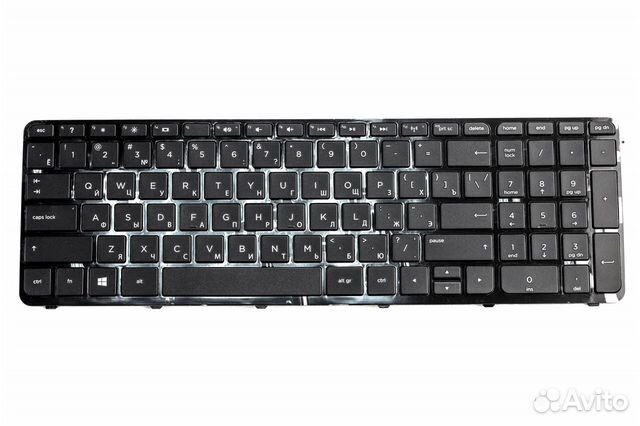 Клавиатура для HP 17 17-n 17-e (c рамкой)