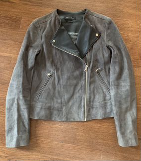 Замшевая куртка Massimo dutti