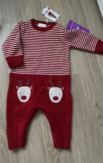 Новый комбинезон Next 3-6 мес на новый год