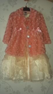 Нарядное платье на девочку 3-5 лет