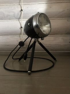 Светильник из мото фары