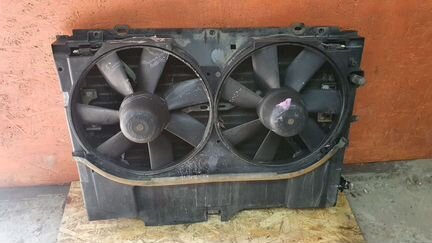 Радиатор с вентилятором кондиционера mercedes w140