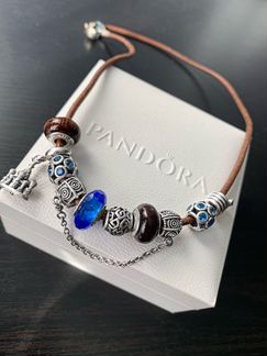 Украшение Pandora браслет с шармами