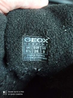 Зимние ботинки Geox 26размер