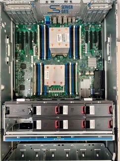 Сервер HP ML350 Gen9 8SFF 2x E5-2695v4 128 GB