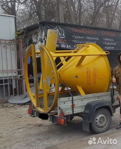 Рюмка/бадья/емкость для бетона 0,5 м3