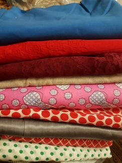 Отрезы ткани хлопок ссср.шерсть.Отрезы (германия)