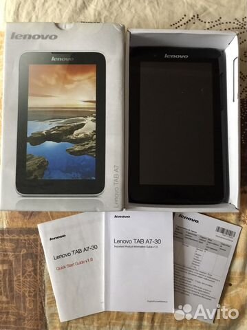 Планшет lenovo TAB A7-30