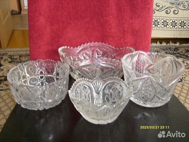 Хрустальная салатница