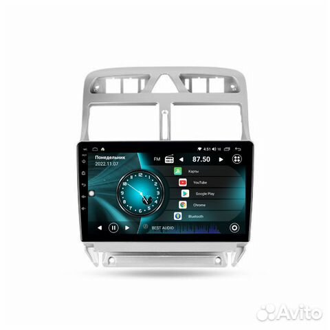 Магнитола Peugeot 307 2001-2008