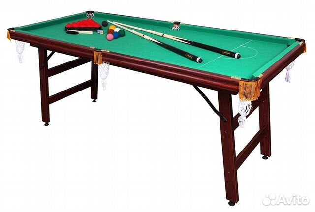 Бильярдный стол - 6 футов. Пирамида / Пул / Снукер