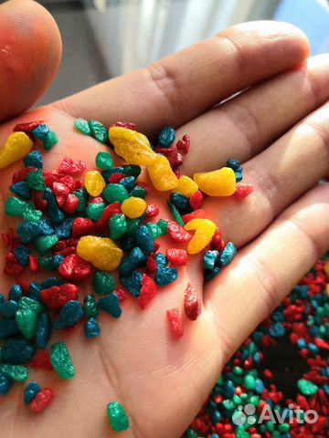 Технология производства цветного щебня