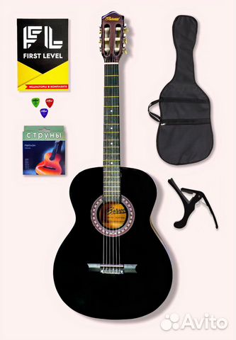 Набор начинающего гитариста Belucci 3805, цвет чёр