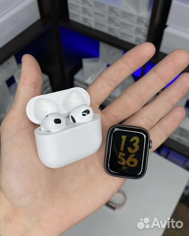 Airpods 3 + Apple Watch 7 Новые